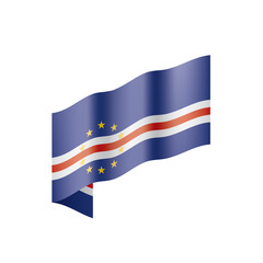 Cape Verde flag, vector illustration