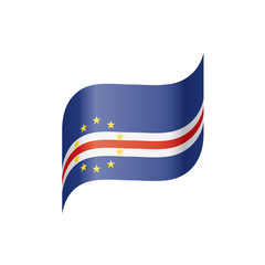 Cape Verde flag, vector illustration