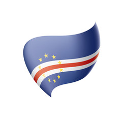 Cape Verde flag, vector illustration