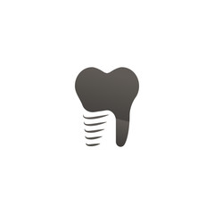 Dental logo design template
