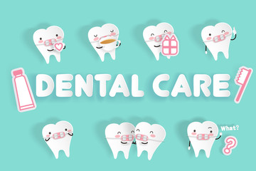 tooth with dental care