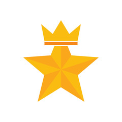 King Star Logo Icon Design