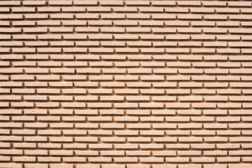 Pattern brick wall orange color background  for text and design. urban and loft style.