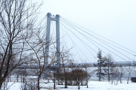 Vinogradov Bridge. SIBIR.KRASNOYARSK