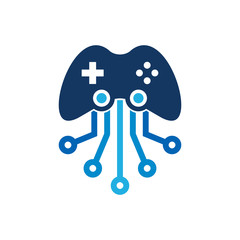 Digital Game Logo Icon Design