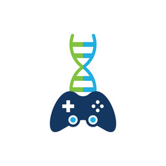 Dna Game Logo Icon Design