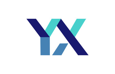 YX Ribbon Letter Logo