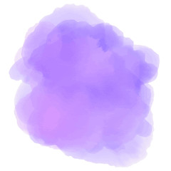 Soft violet watercolor background. Abstract background for you design