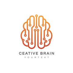 creative brain logo