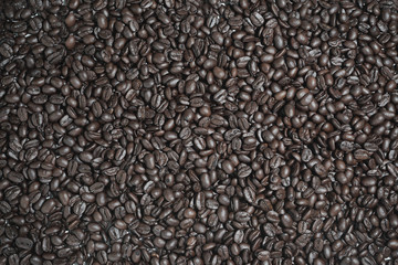 Coffee beans. textured, wallpaper for your design background