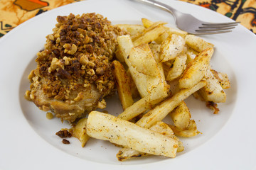 poulet aux cacahuètes
