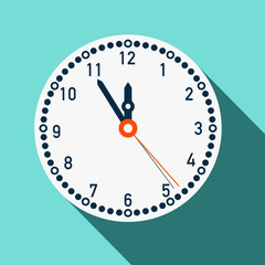 Vector Clock Icon