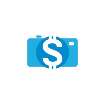 Money Camera Logo Icon Design