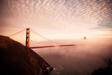 Cercles muraux Pont du Golden Gate The Golden Gate Bridge in San Francisco