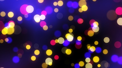 Beautiful Bokeh. Abstract background.