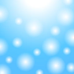 Soft light of abstract blur bokeh background. Vector image