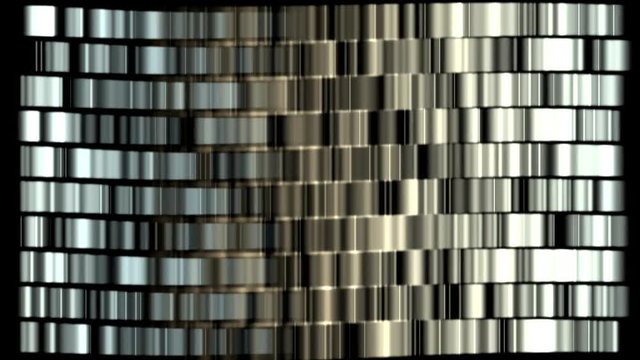 Metal Plates. Silver. Animated Background. 