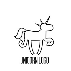 unicorn logo icon