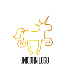 unicorn logo icon