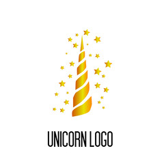 Obraz premium unicorn logo icon