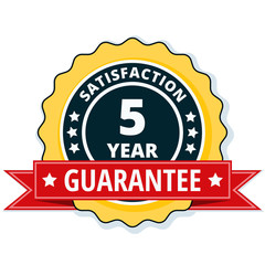 5 Year Guarantee