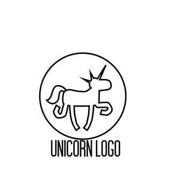 unicorn logo icon