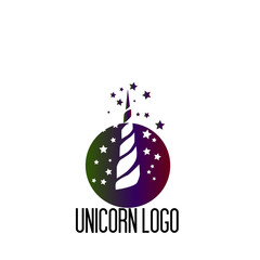 unicorn logo icon