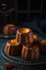 cannele, traditional french cake