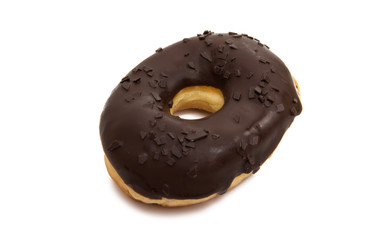 donuts in glaze isolated