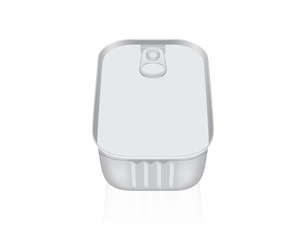 iron can for fish mock up 