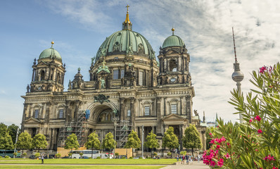 Fototapeta na wymiar Berlin Cathedral Germany City