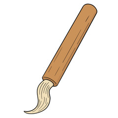 vector of brush