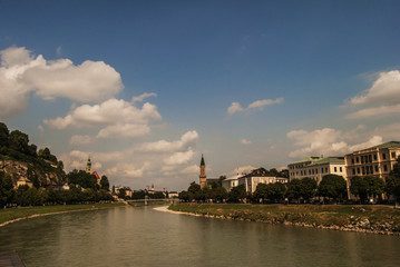 Fototapeta premium Salisburgo città