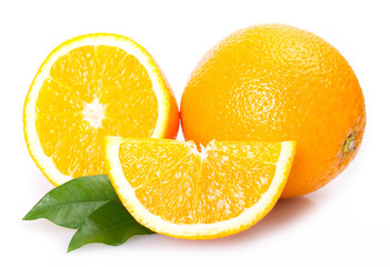 Fresh orange fruit