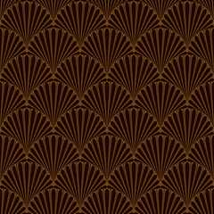 Wavy background. Seamless pattern. Vector. なみなみパターン