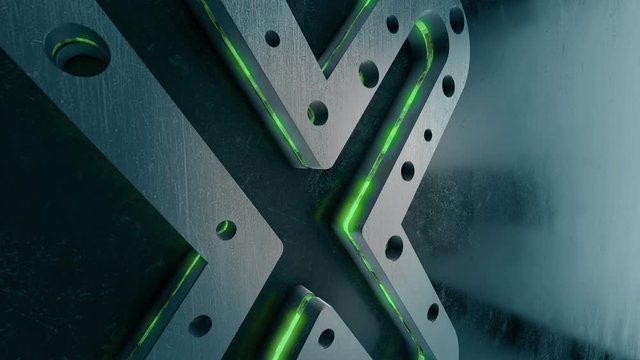 Cross, secret arcanum mystery animation HD
