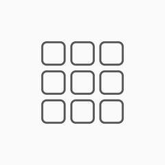 menu icon, menu vector