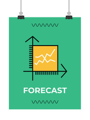 forecast vector icon