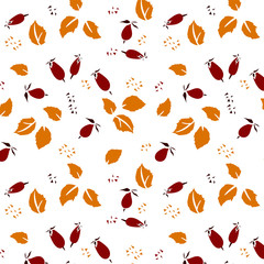 Flower pattern. Roseship