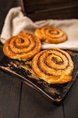 Traditional cinnamon rolls