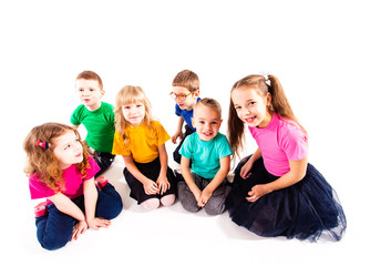 kids sitting together