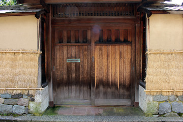 The Nagamachi area, known as samurai district of Kanazawa