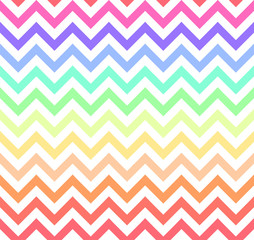 RAINBOW COLORED ZIG ZAG SEAMLESS VECTOR PATTERN. HERRINGBONE TEXTURE.. STRIPED PARALLEL LINES.