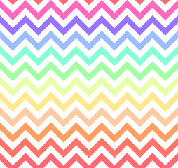 RAINBOW COLORED ZIG ZAG SEAMLESS VECTOR PATTERN. HERRINGBONE TEXTURE.. STRIPED PARALLEL LINES.