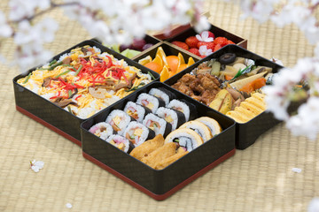お花見弁当