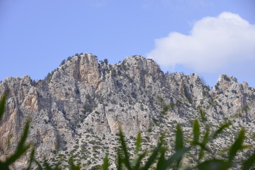 Obraz premium Nord Zypern, Besparmak Gebirge