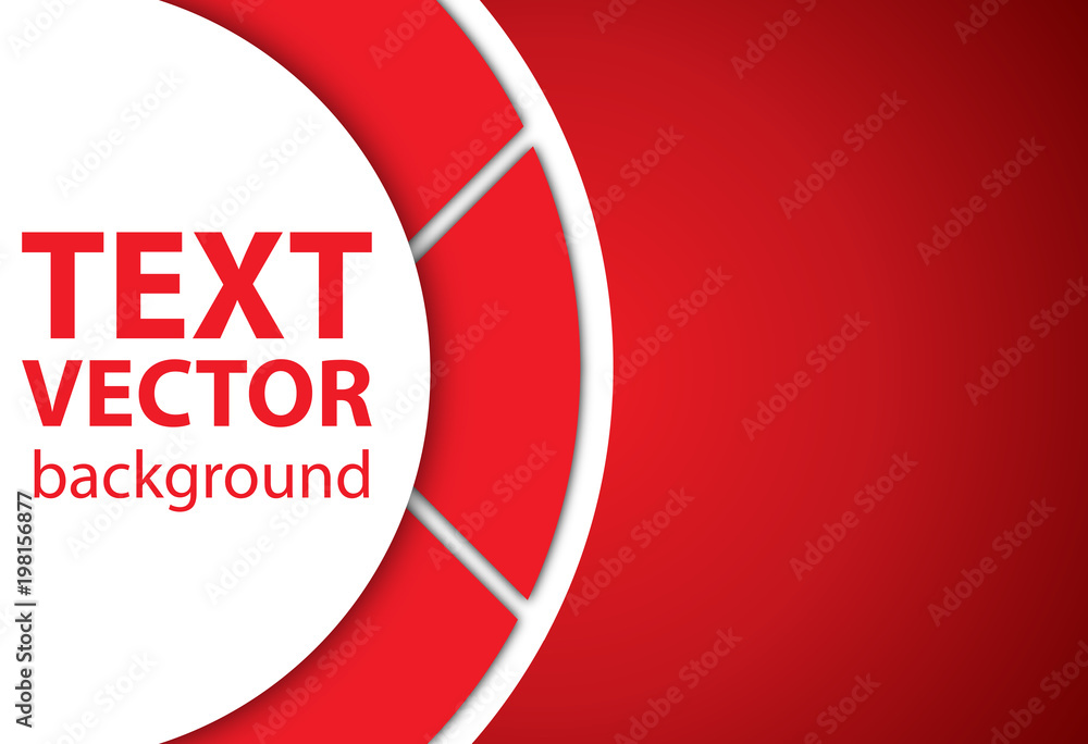 Poster red background vector illustration lighting effect graphic for text and message board design infogra