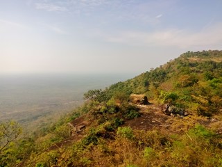 Beautiful scenery on the mountain.