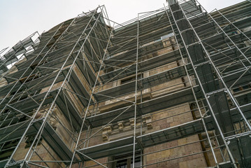 Fototapeta premium old building - vintage building