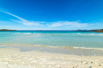 White sand in Rena Bianca beach